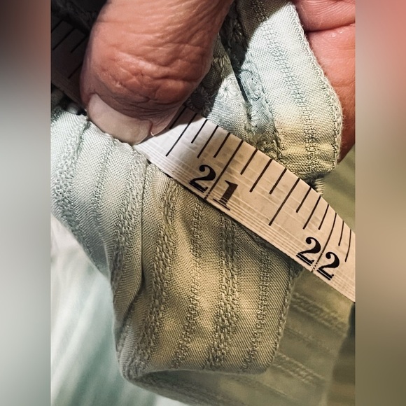 ANTHROPOLOGIE Lilka Womens Mint Green Halsey Embroidered Wide Leg Jumpsuit Large - Picture 15 of 15